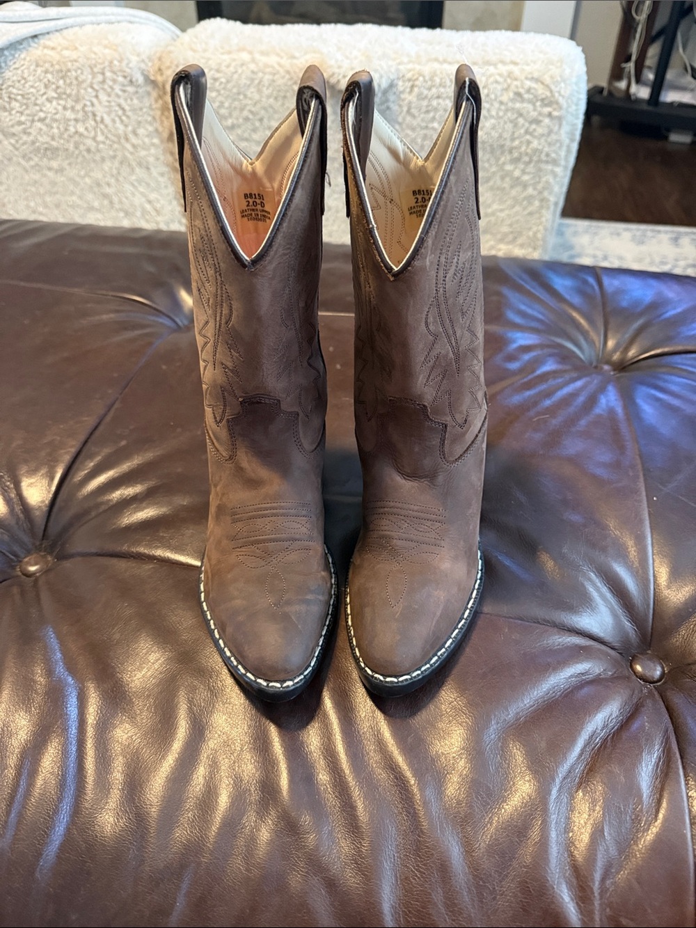 Girls Cody James Western Cowboy Boots - Classic Short Shaft